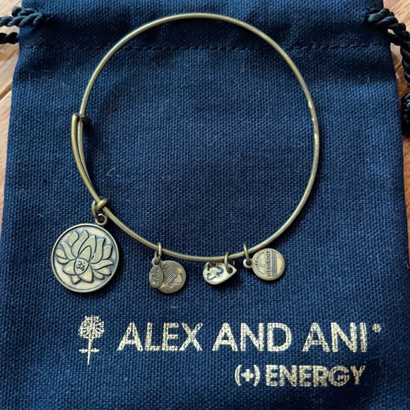 Alex and Ani “Lotus Flower” Bangle! - Picture 1 of 2